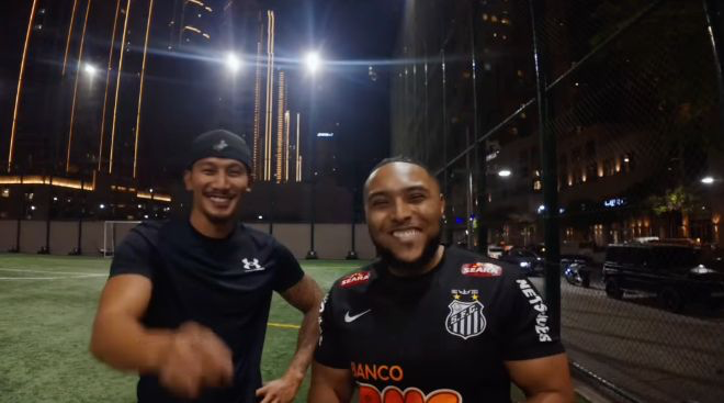 Terry Khennavong avec Yanis