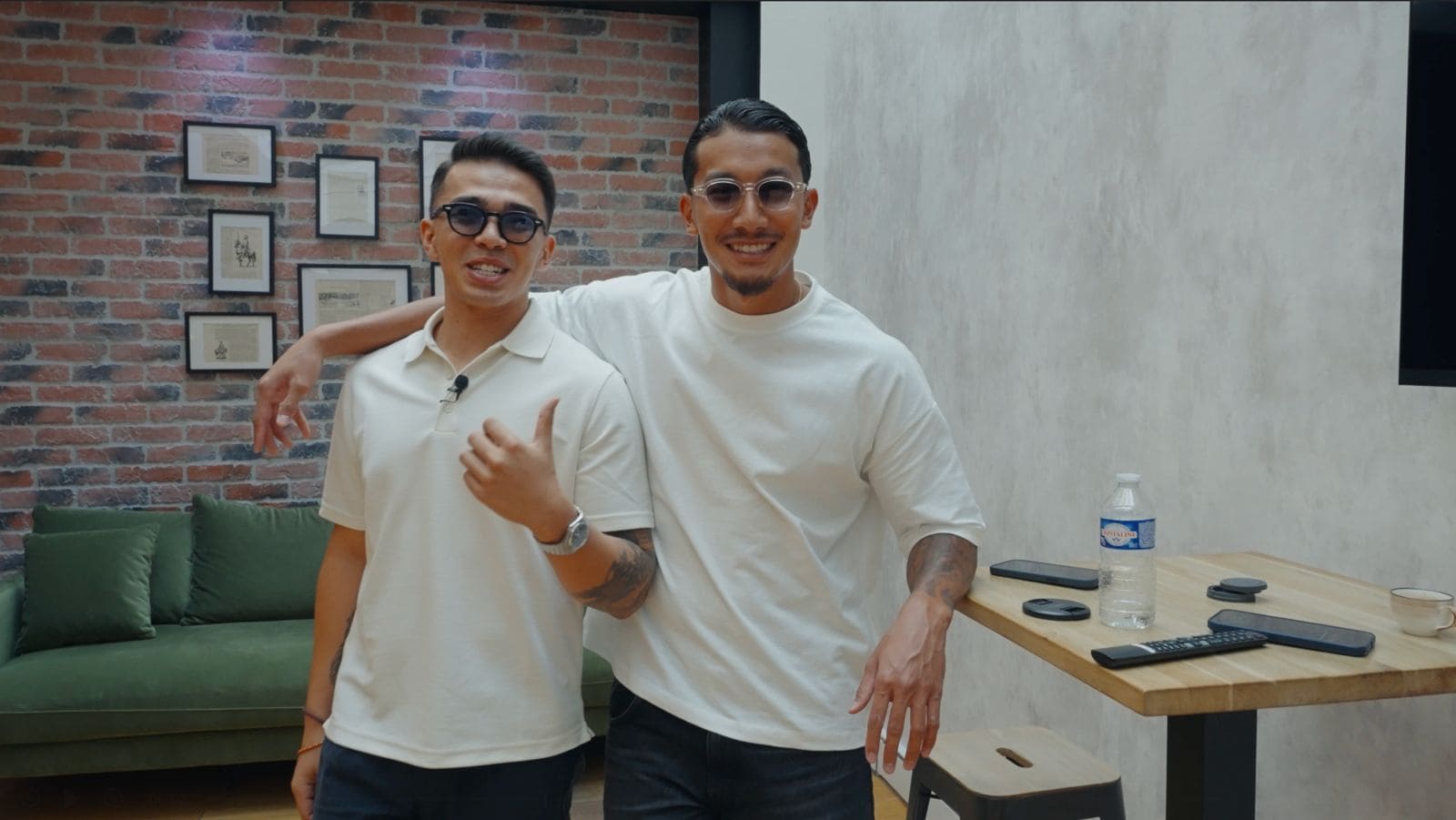 Terry Khennavong avec Jonatan